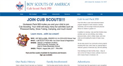 Desktop Screenshot of pack959.com