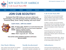 Tablet Screenshot of pack959.com